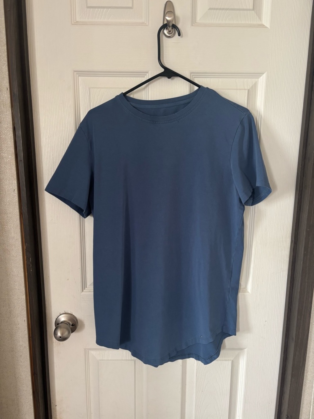 YoungLA Men's Crew Neck Tee - Slate Blue